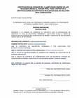 Certificación de códigos del clasificador UNSPSC